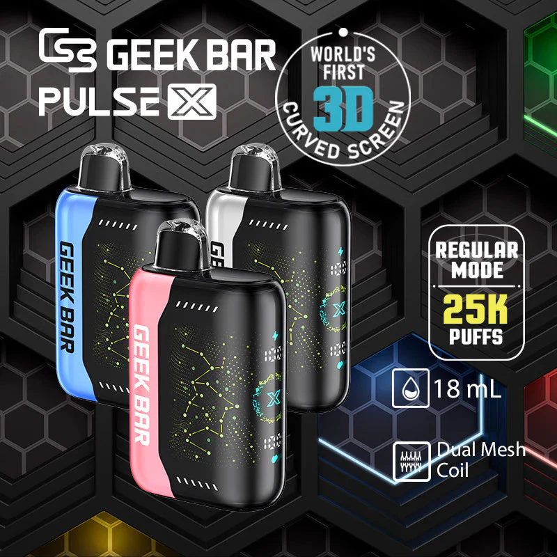 US Warehouse - GEEK BAR PULSE X 25000 PUFFS US Warehouse - GEEK BAR PULSE X 25000 PUFFS